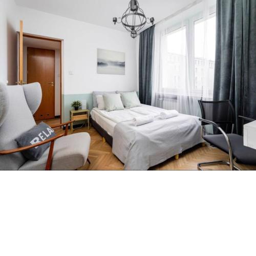 Union Square, 3 sypialnie, centrum, balkon, kawa