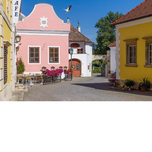 unser rosa Haus für Sie