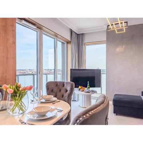 URBAN APARTMENTS GLOBAL SKYLINE, 15th Floor No 23, Free Garage, Self Check-in, No Deposit