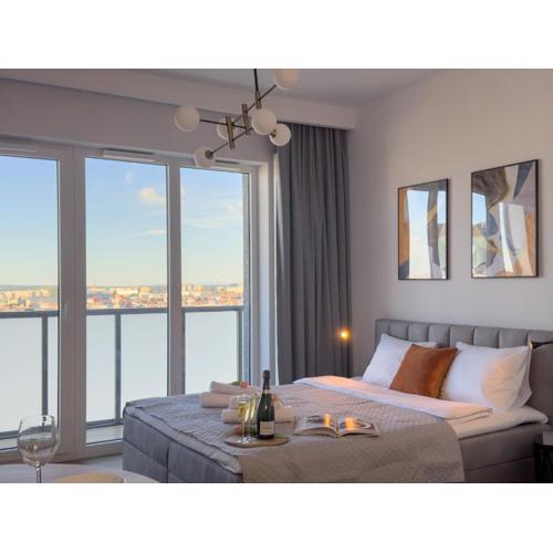 URBAN APARTMENTS GLOBAL SKYLINE RAFAEL CENTRUM , 17th Floor No 22, Free Garage, Self Check-in, No Deposit