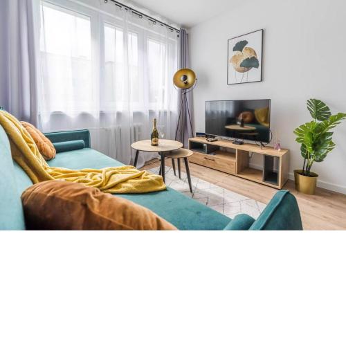 Uroczy apartament 2 pokoje - 10 min do morza!