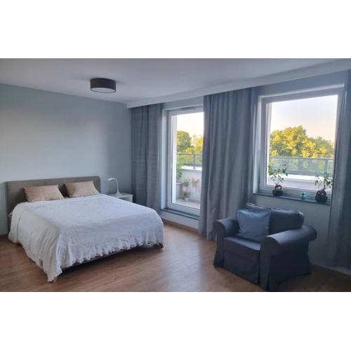 Uroczy apartament w samym centrum Gdańska , bezpłatne miejsce parkingowe.
