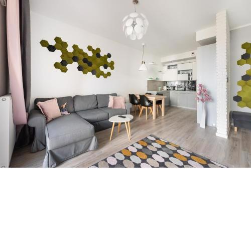 Ursynów Geometric Homey Apartment