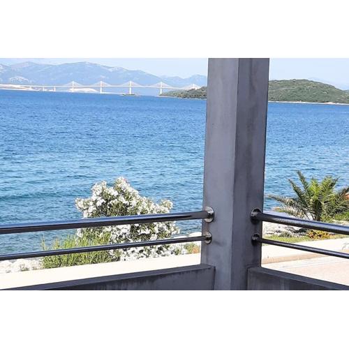 View of the Pelješki bridge