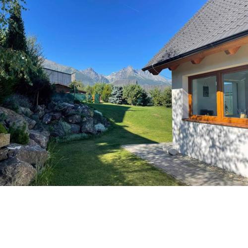 VILA LESNA House with a garden 2 minutes from the center of the Tatras