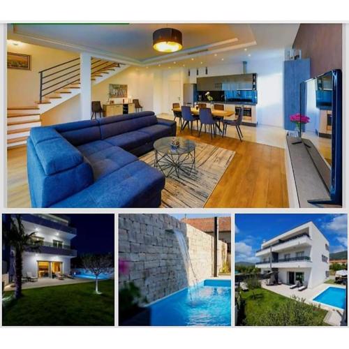Vila Tijana private heated pool, 5 private parking places, close to beach