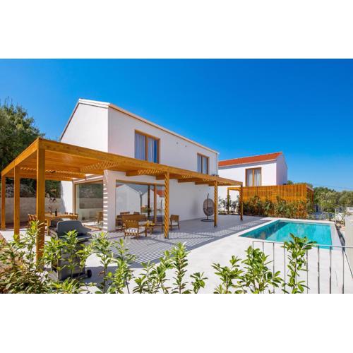 Villa 4 with Pool Soline, Krk, 280 m from beach, by 4Villas