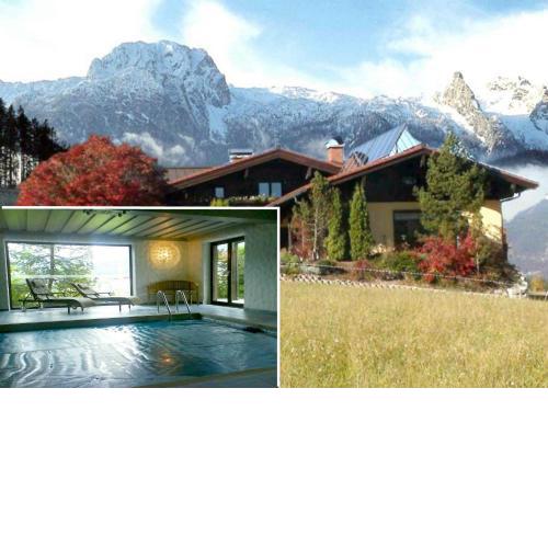 Villa Edelweiss - 3 to 6 Guests - private use of indoor pool, sauna and garden terrace
