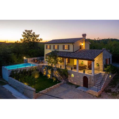 Villa Gogli with private pool in Rabac Labin
