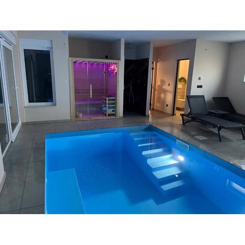 Villa Granea with indoor heated pool and sauna