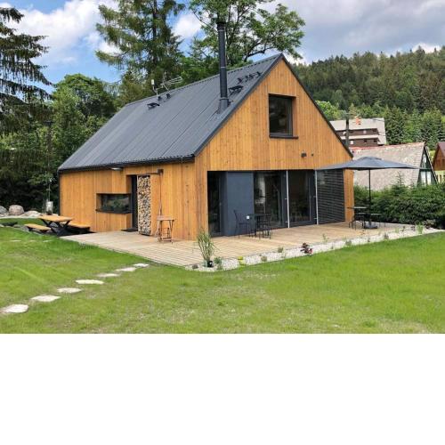 Villa in Bohemia with barbecue