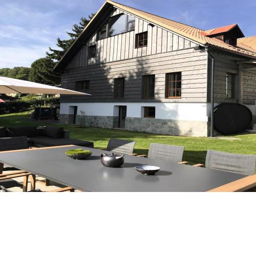 Villa in Tanvald with fireplace