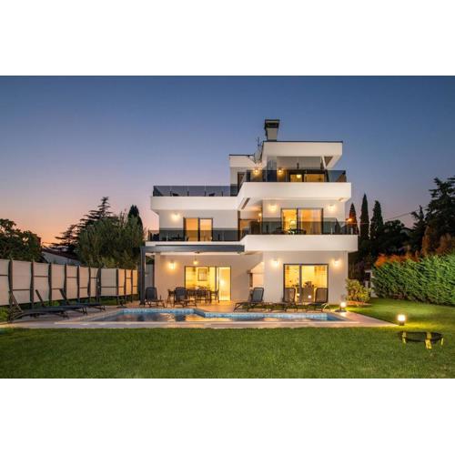 Villa K Mit Jacuzzi Auf Dem Dach Und Meerblick