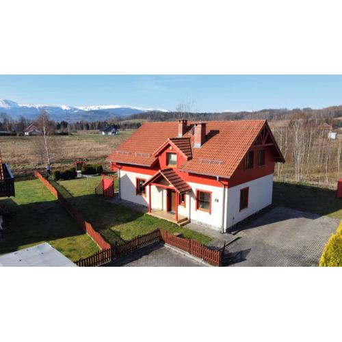 Villa Leika - Panoramablick am Riesengebirge