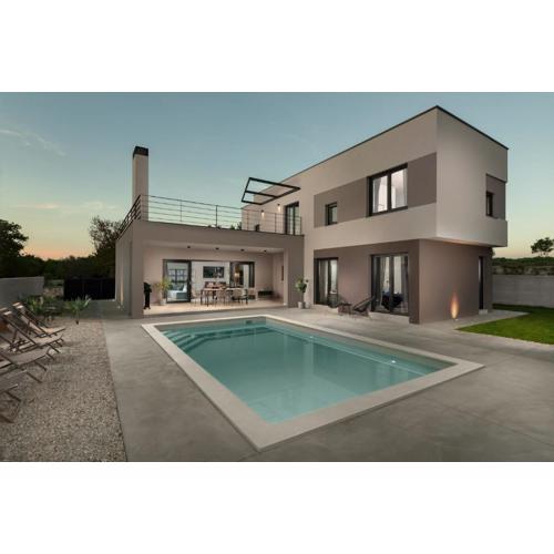 Villa Median for 10 people with sea view, kids playground & pet friendly - only 3 km from beach