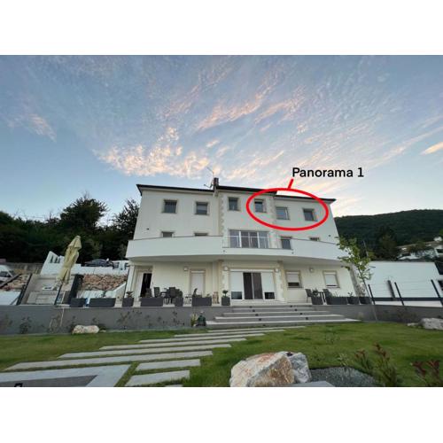 Villa Montana - Apartment Panorama 1 with beautiful sea view near Opatija