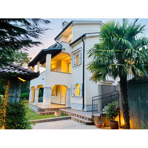 Villa near Opatija with a view of the Adriatic Sea