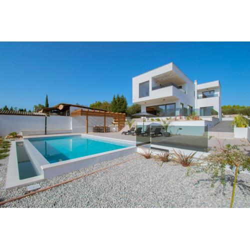Villa Pergosa mit Meerblick in Medulin,Istrien