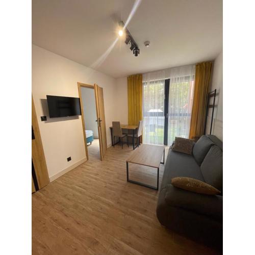Villa Riviera Apartament z balkonem Poddąbie