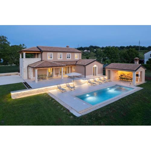 Villa Vita Pazin pet friendly for up to 8 people with private pool & playground in Central Istria