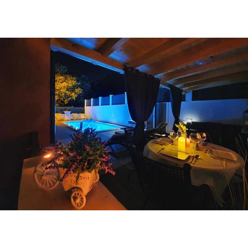 Villa with a heated Pool near Split with Magnificent View