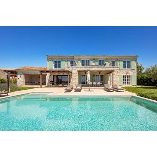 Villa Zelena with Panoramic Seaview and big Pool