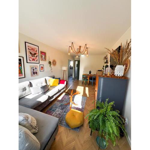 Vintage House z widokiem na morze