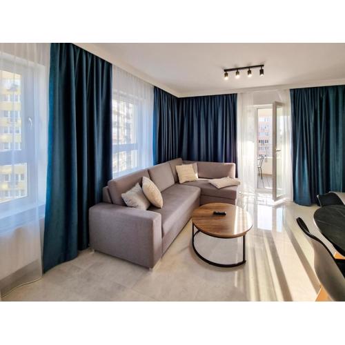 visit baltic - Sun Towers 51, apartament z 2 sypialniami i parkingiem