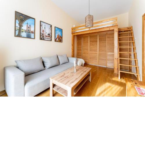 Vistula River Apartment with Mezzanine