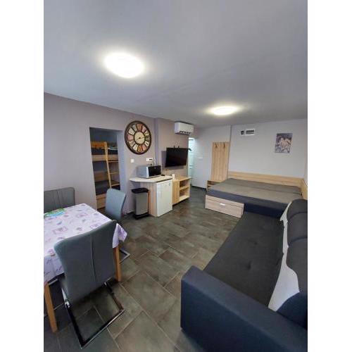 Vízparti gyermekbarát teljesen felújított Apartman, őrzött, saját strand, parkoló, étterem