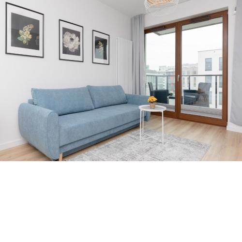 Warsaw Apartment Postępu with Parking by Noclegi Renters