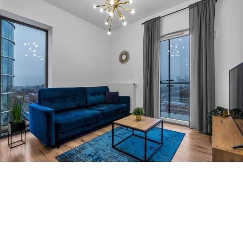 Warsaw Business Apartments - Air Conditioning, 10th Floor, City View, Balcony - by Rentujemy