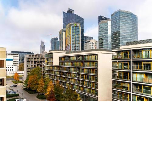 Warsaw Kolejowa Apt - Parking, Balcony, Workspace - by Rentujemy