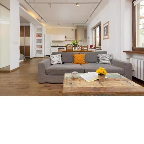 Warsaw Stary Mokotów Modern Studio Aleja Niepodległości by Noclegi Renters