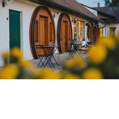 Weinfass-Suite für 2 Personen in Grub an der March