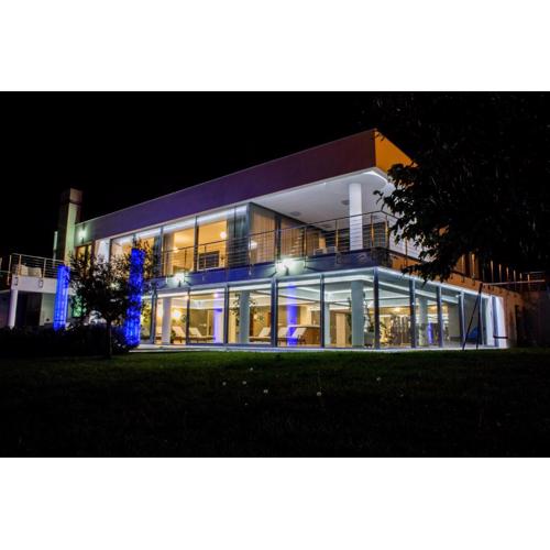 Wellness Villa Biocrystal with heated indoor pool, private spa, tennis court and fitness