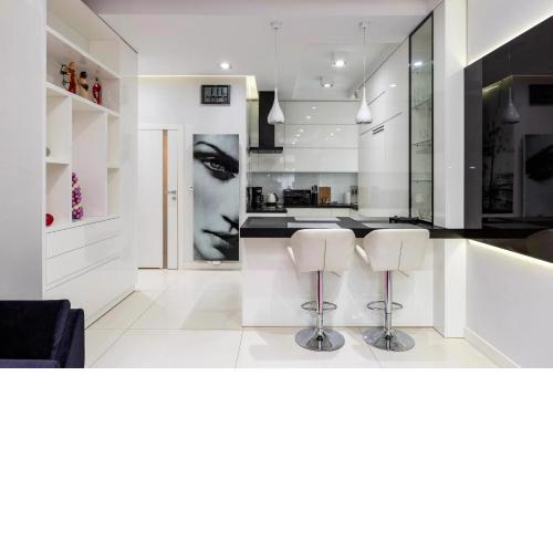 White Apartment & Parking