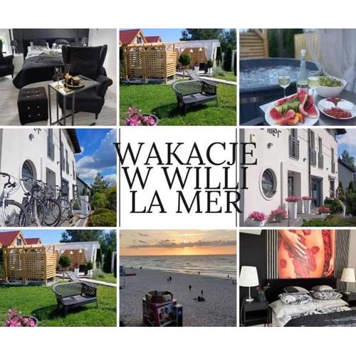 Willa La mer-Balia z jacuzzi, sauna ,klimatyzacja ,rowery