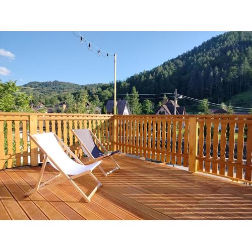 Willa pod Aniołem # apartament z widokowym tarasem