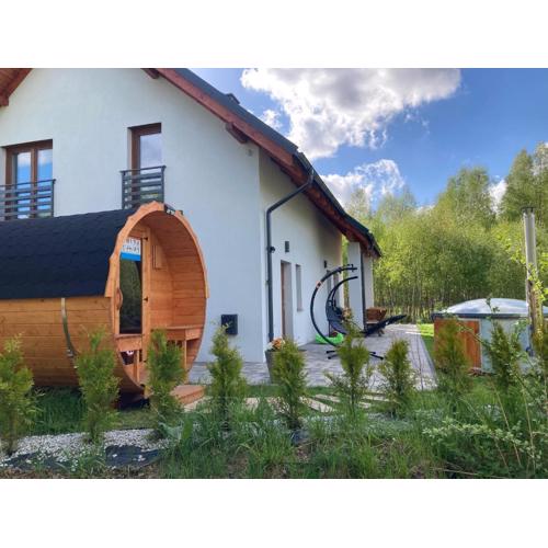 Willa w Brzozach Sznurki Spokojna 1 - Chmielno, Kaszuby, dom, jezioro