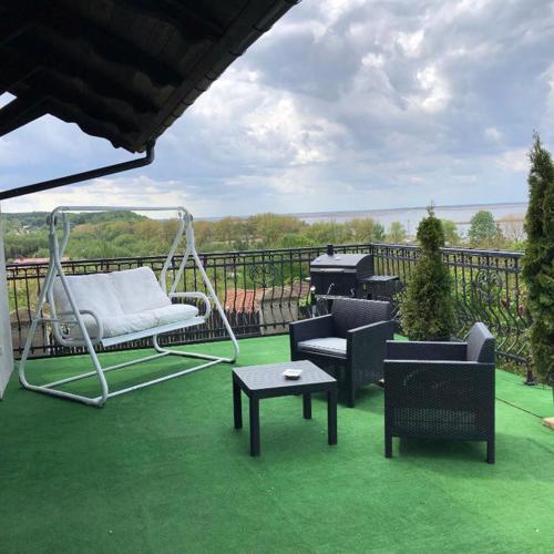 Willa Wicko - Międzyzdroje - apartamenty z aneksem - widok na Zalew Szczeciński