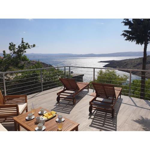 Wohnung In Cesarica Mit Privater Terrasse