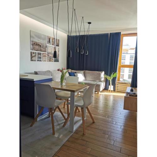 Wola Blue Modern Apartment
