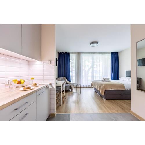 Wola Studio Nest Warszawa by Aparo - Metro Rondo Daszyńskiego, Centrum, Browary Warszawskie, Winda, Balkon