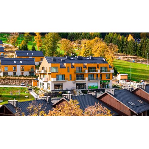 Wonder Home - Apartamenty Hillside tuż przy stoku, sklep, plac zabaw i zewnętrzna siłownia na terenie kompleksu