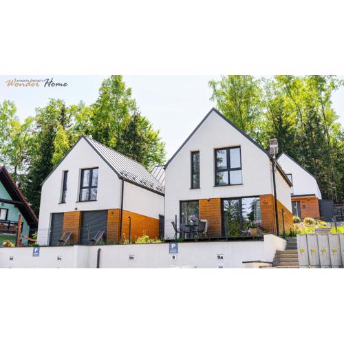 Wonder Home - Domki górskie wolnostojące z prywatnymi tarasami - zielona okolica