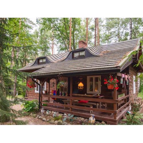 Wooden House in Debki near Baltic Sea Beach