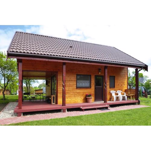 Wooden House in Lubin near Lake Wicko, cleaning included