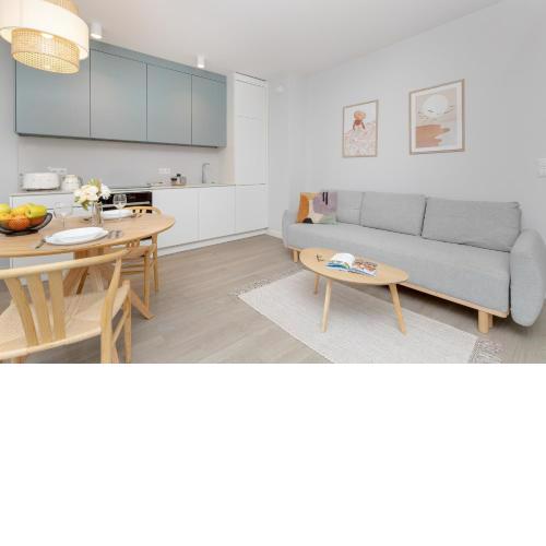 WoodicApart Studio with Balcony in Gdansk by Noclegi Renters