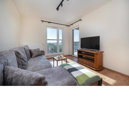 Wrocław 1-Bedroom Apartment with Parking & Balcony by Noclegi Renters